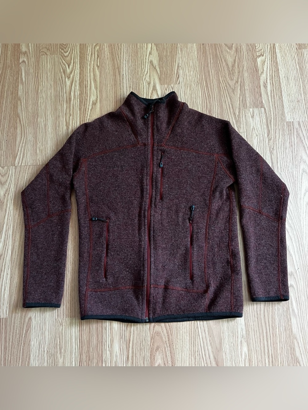 Mammut Swiss Design Full Zip Knit Fleece Jacket